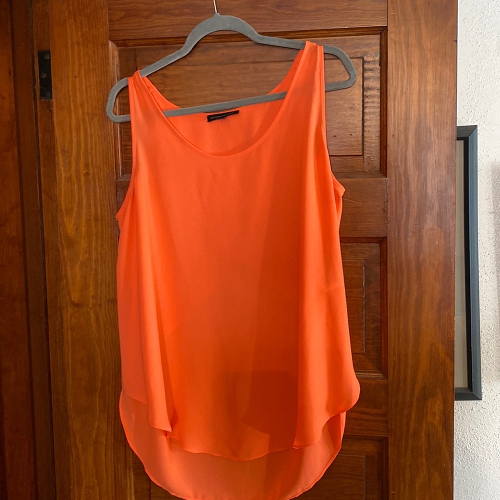 Banana republic orange tank